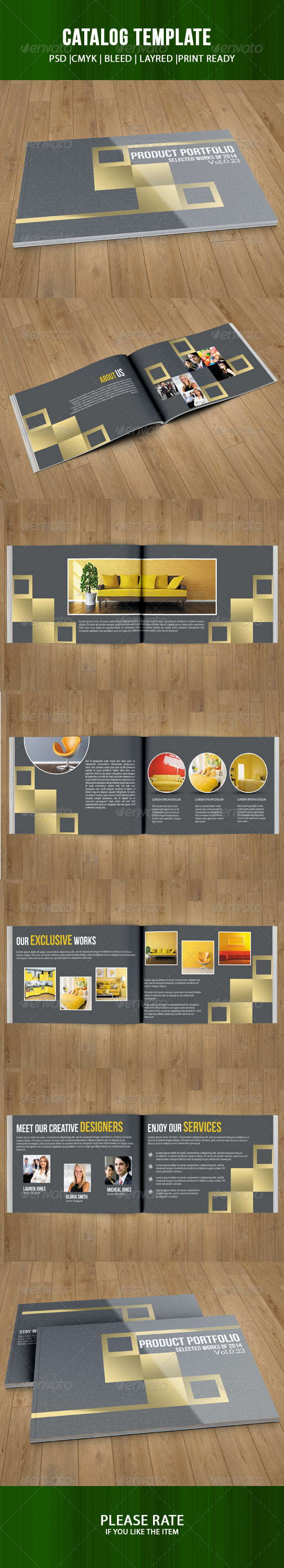 Interior Catalog Template - Catalogs Brochures