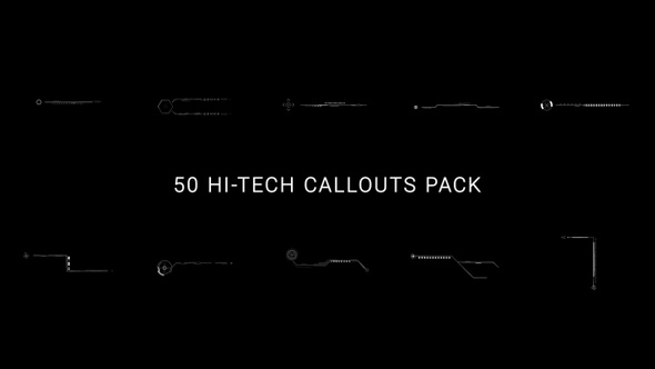 50 Hi-Tech Callouts Pack