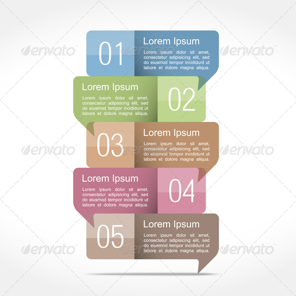 Design Template with Speech Bubbles - Miscellaneous Vectors