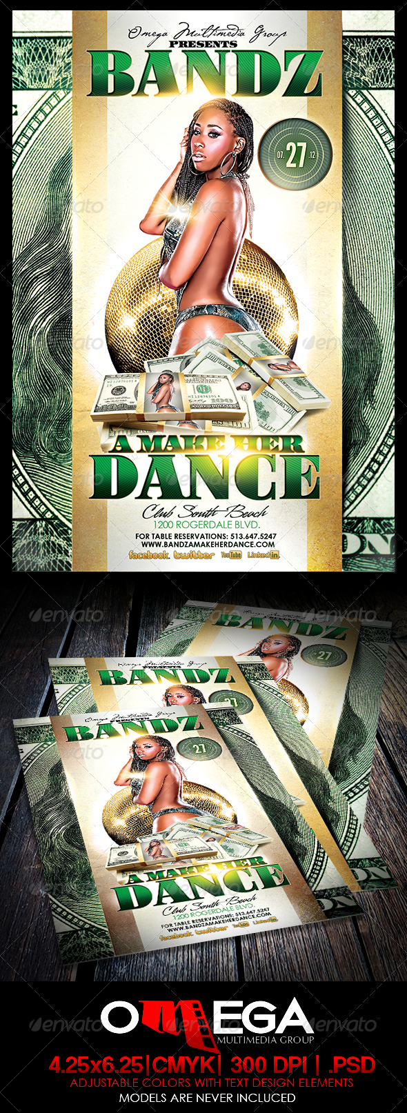 Bandz A Maker Her Dance - Events Flyers