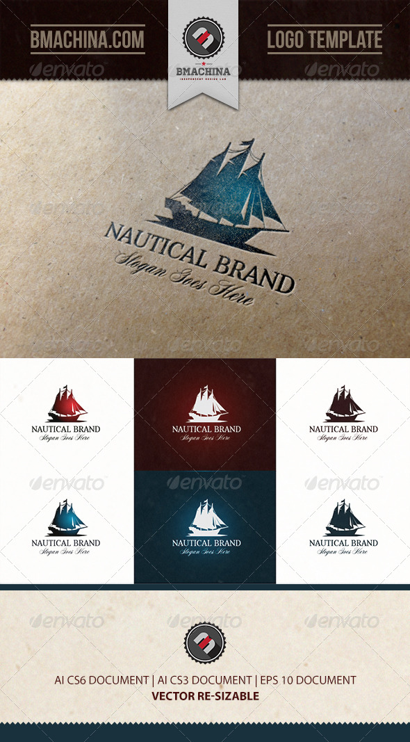 Nautical Brand Logo - Logo Templates