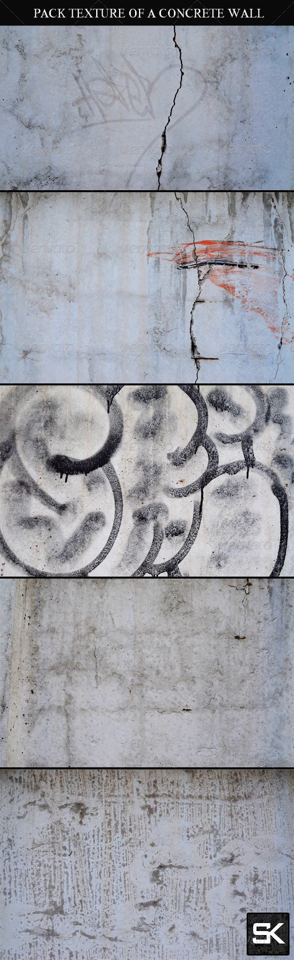 Texture Of A Concrete Wall. - Concrete Textures