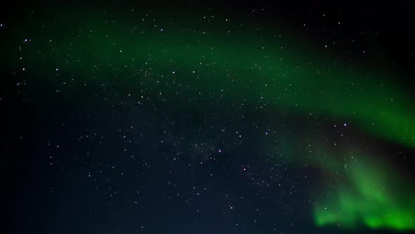 Aurora Borealis Out of Focus Text Backdrop alt