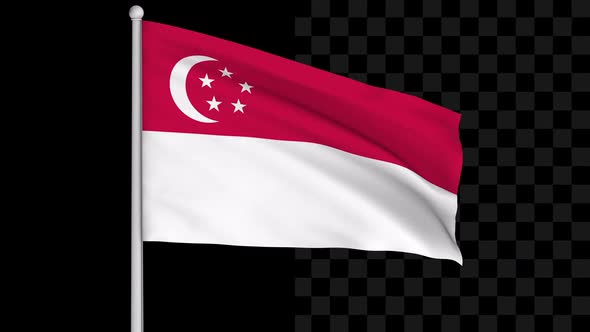 Singapore Flag Loop alt
