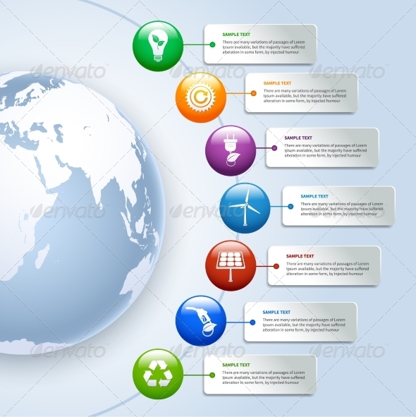 Green Energy Infographics