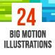 Big motion illustrations pack - VideoHive Item for Sale
