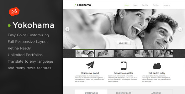 Yokohama - Corporate & Portfolio Theme - Portfolio Creative