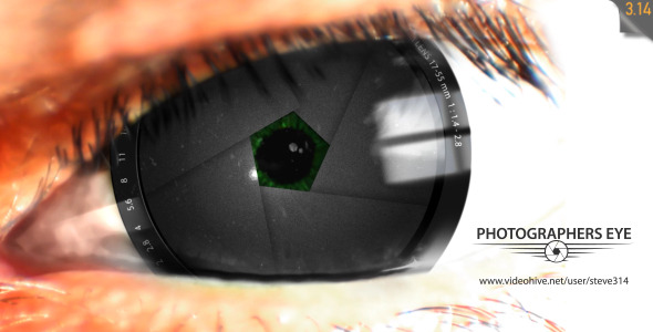 Photographers Eye Logo - VideoHive 7293615
