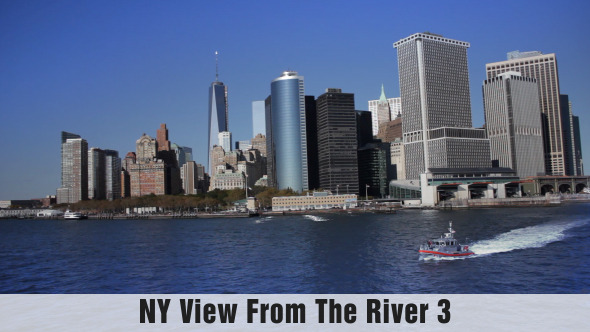 New York View From The River 03 