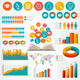 Big Set of Flat Education Infographics Elements, Infographics ...