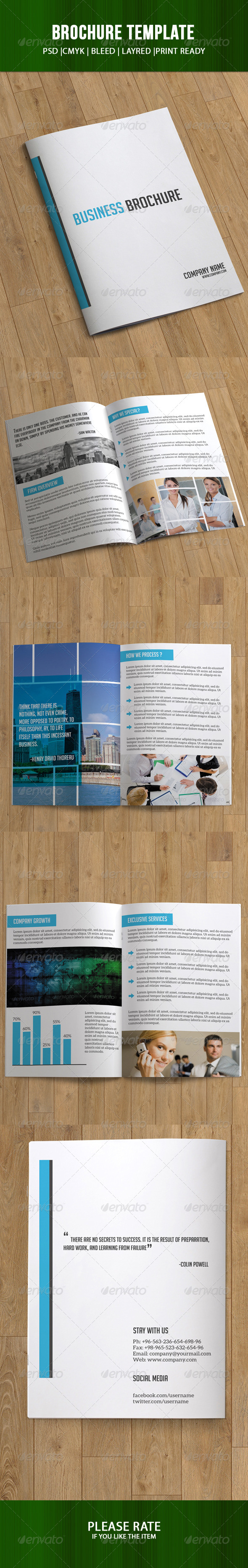 Bifold Business Brochure-8 Pages - Corporate Brochures