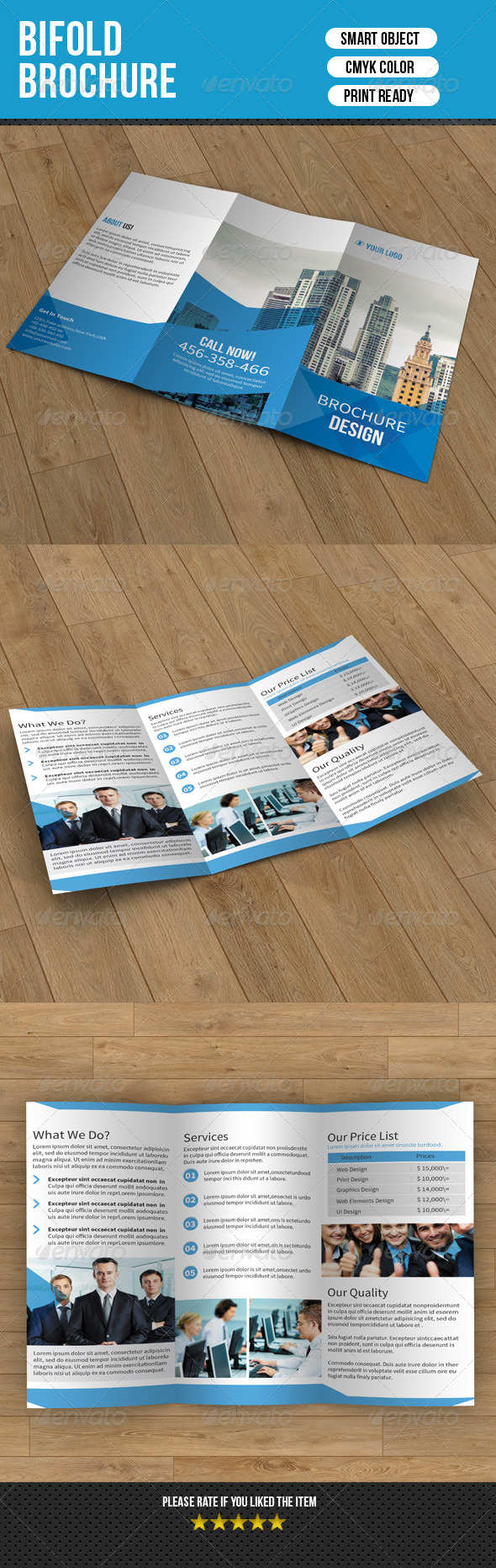 Trifold Business Brochure - Corporate Brochures