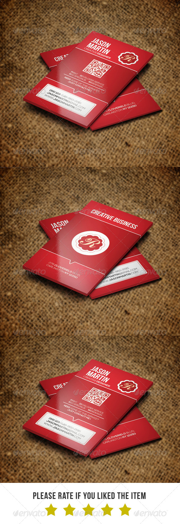 Corporate Business Card BNA 014 - Corporate Business Cards