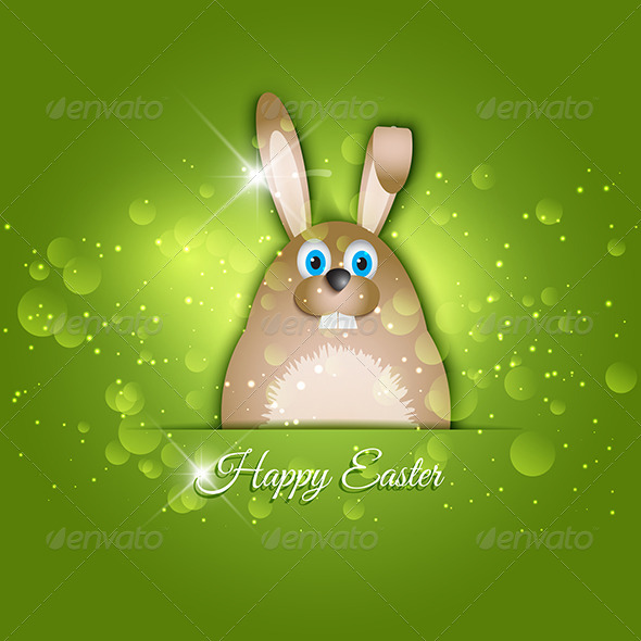 Easter Bunny Background - Seasons/Holidays Conceptual