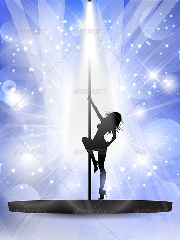 Sexy Pole Dancer - People Characters