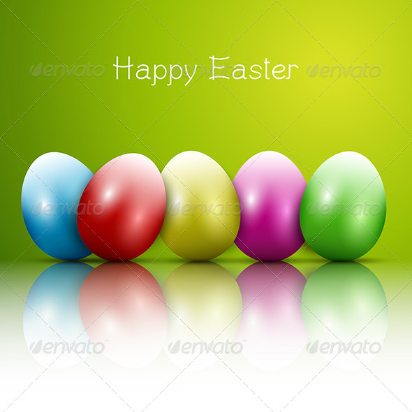 Happy Easter Background - Seasons/Holidays Conceptual