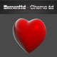 Love Heart Element  3D & Cinema4D