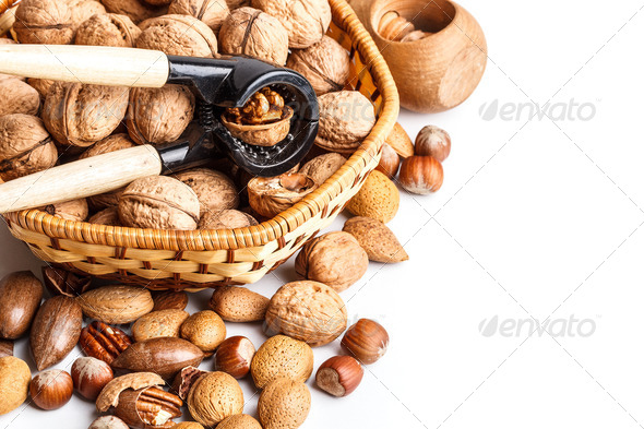 Mixed nuts - Stock Photo - Images