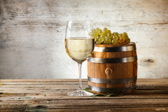 White wine - Stock Photo - Images