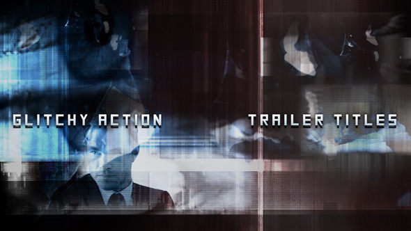 Glitchy Action Trailer - VideoHive 7300892