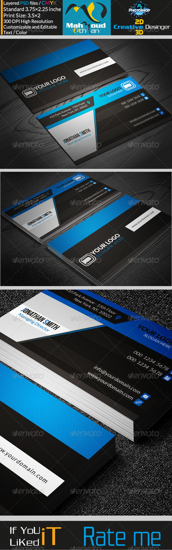 Creative studio Business Card 03 - Corporate Business Cards
