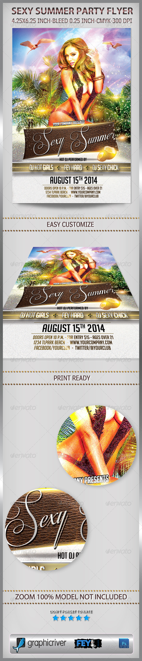 Sexy Summer Party Flyer