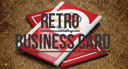 Retro Business card