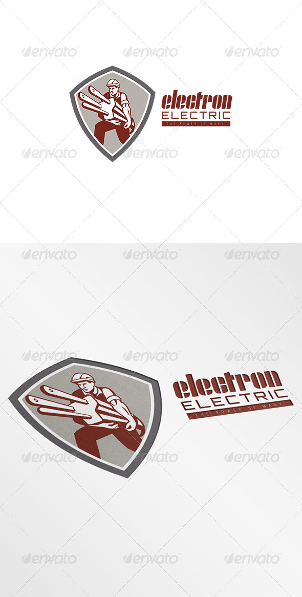 Electron Electric Power Logo - Humans Logo Templates