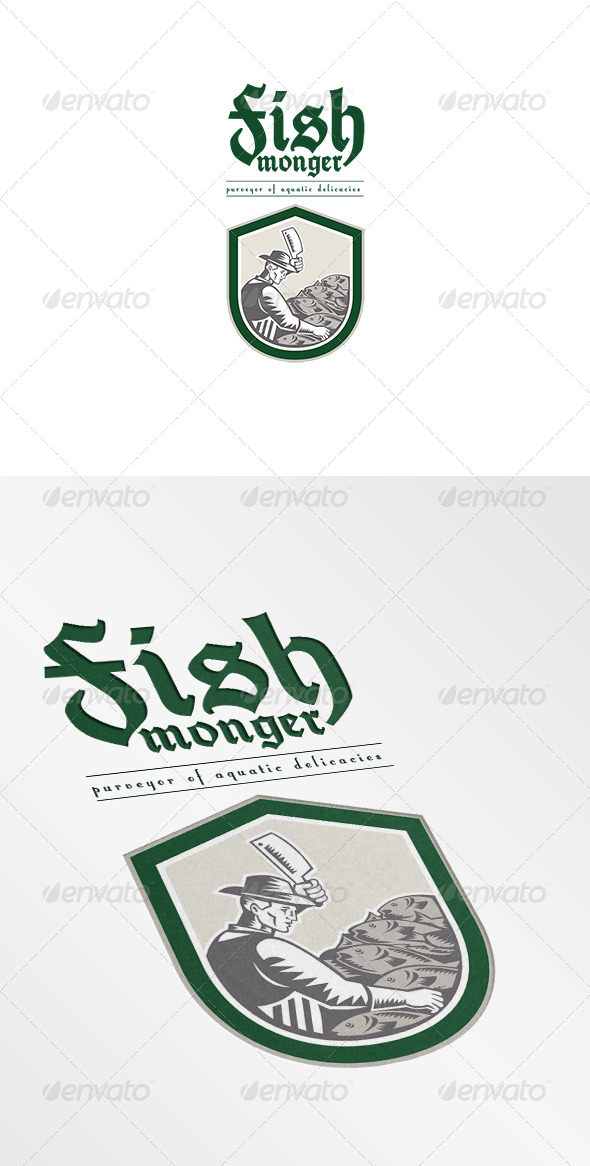 Fishmonger Logo - Humans Logo Templates