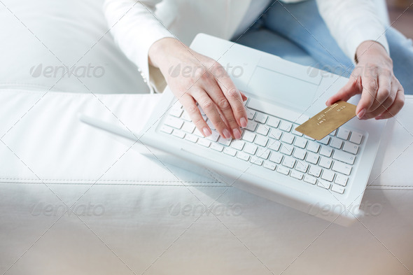 Online shopping - Stock Photo - Images
