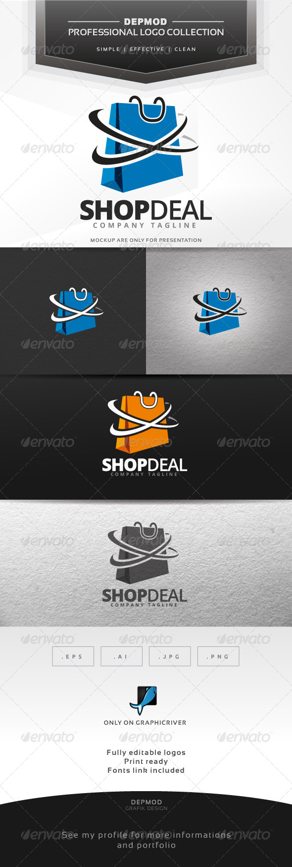 Shop Deal Logo - Symbols Logo Templates