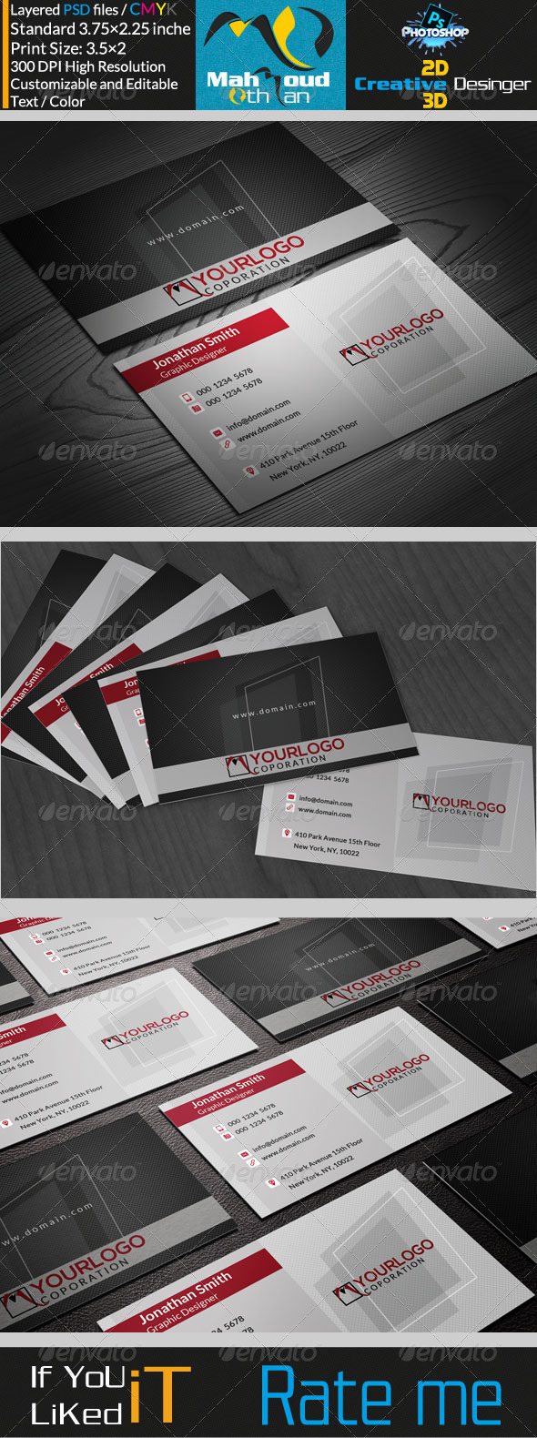 Corporate Business Card 02 - Corporate Business Cards