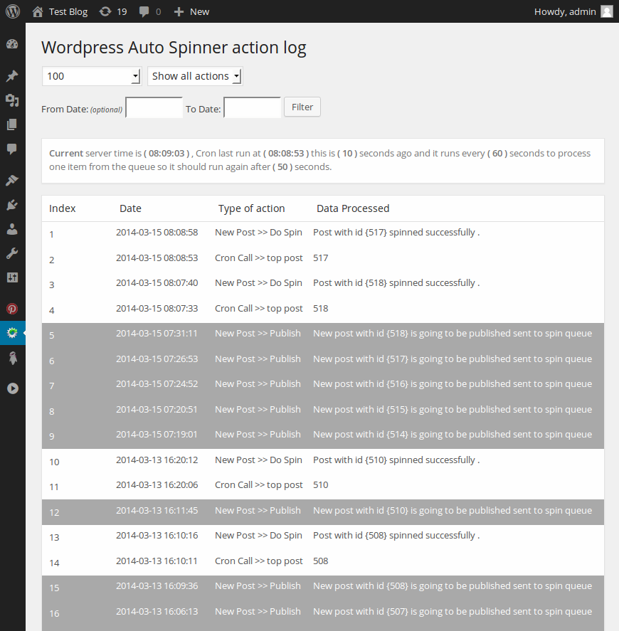 GPL Wordpress Plugins And Themes Articles Rewriter WordPress Auto Spinner