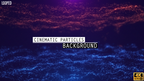 Cinematic Particles Background