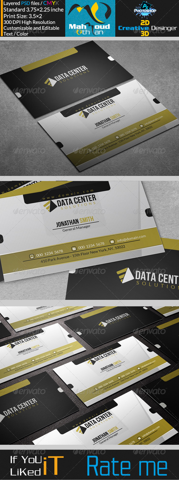 white studio Business Card 10 - Corporate Business Cards
