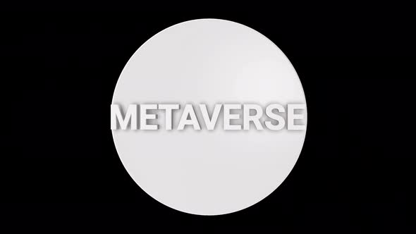 Metaverse Nft Rotating Looping 4K