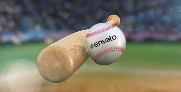 Baseball Hit Logo - VideoHive 7320943