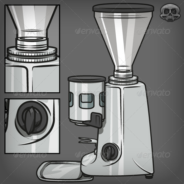 Coffee Grinder - Man-made Objects Objects