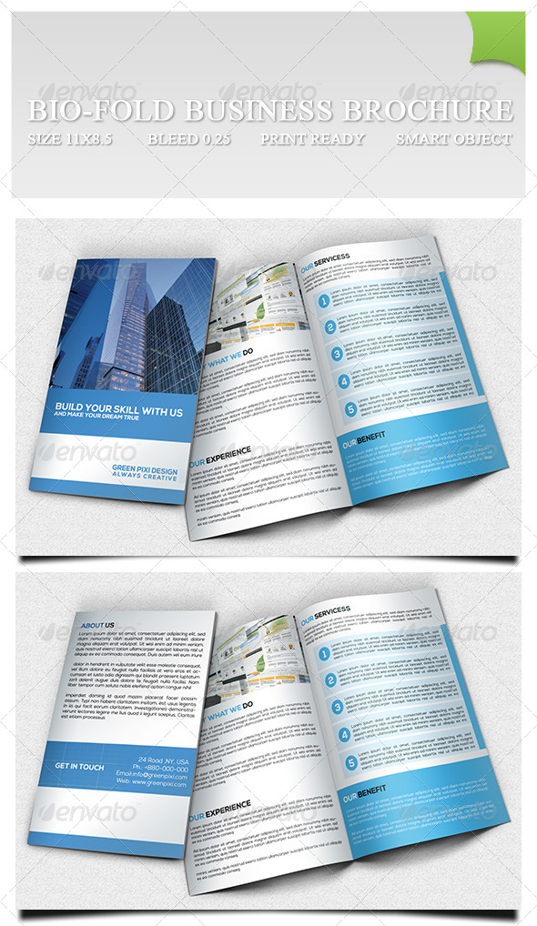 Bio-fold Business Brochure - Corporate Brochures