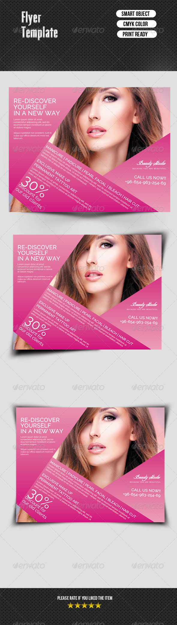 Beauty Salon Flyer - Corporate Flyers