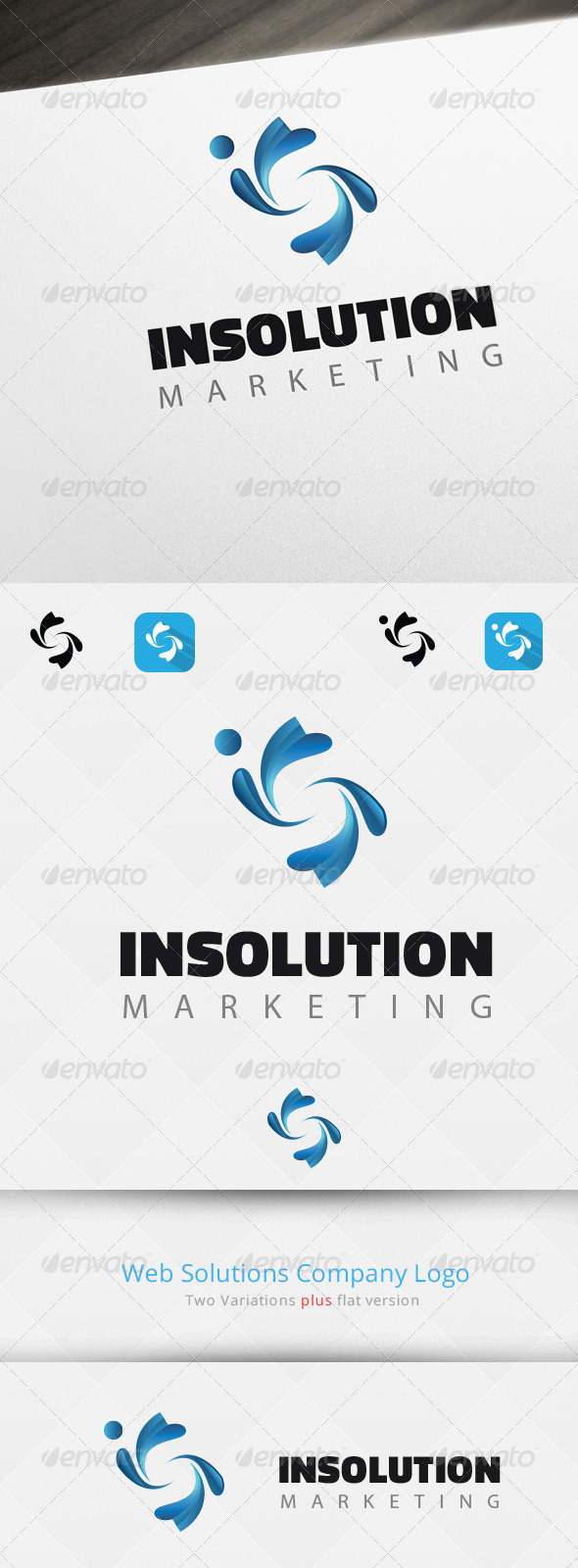 Abstract S Letter Logo Template - Letters Logo Templates