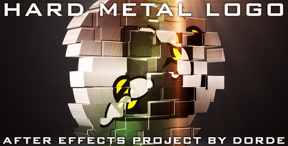 Hard Metal Logo - VideoHive 759755