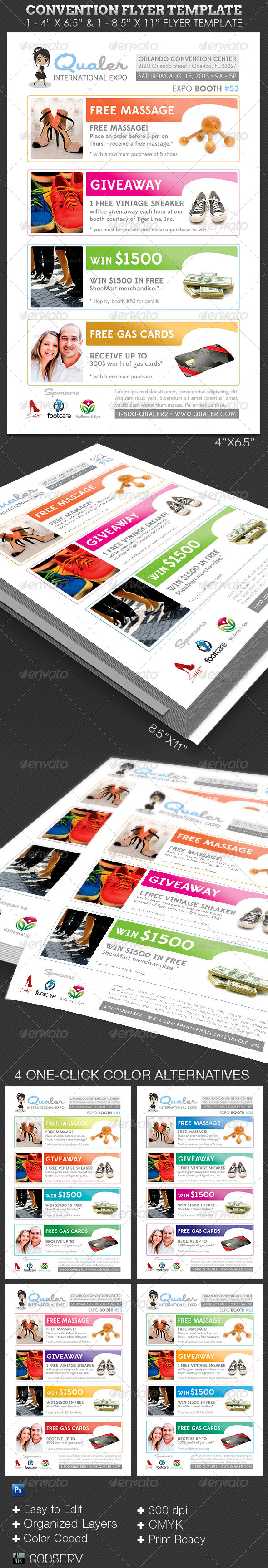 Convention Flyer Template - Commerce Flyers