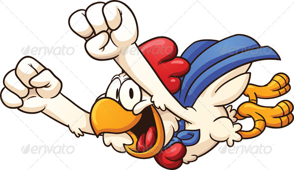 Super Chicken - Animals Characters