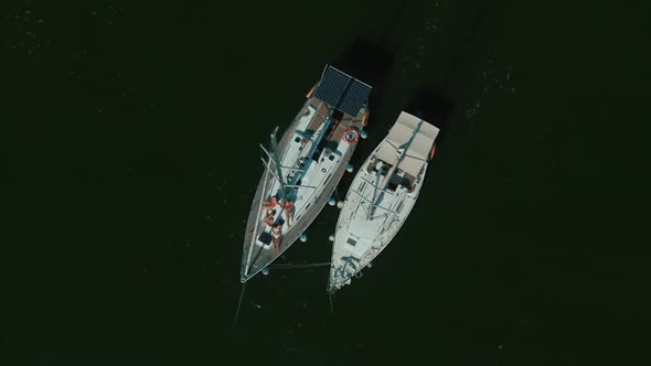 Yacht, Top View