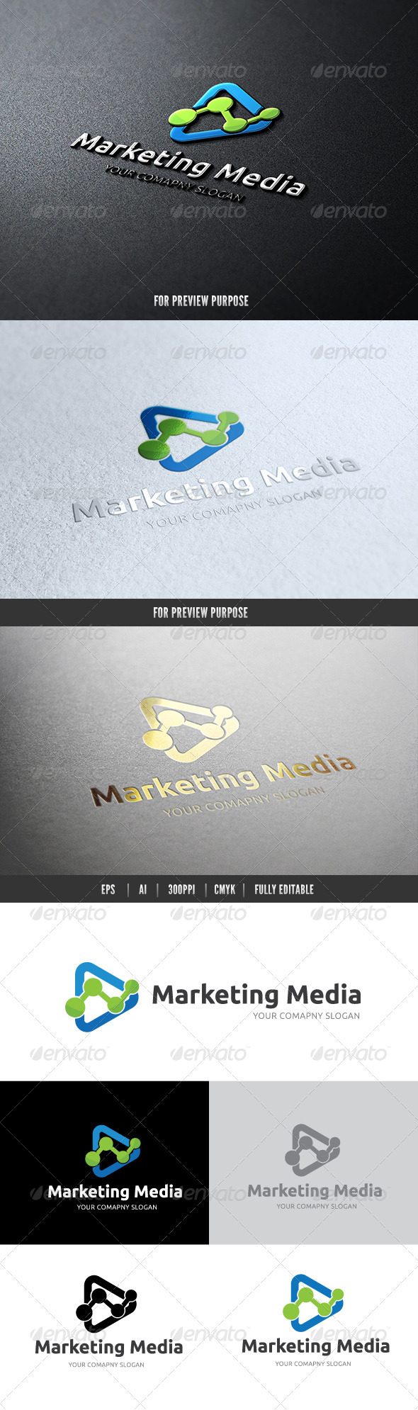 Marketing Media - Abstract Logo Templates