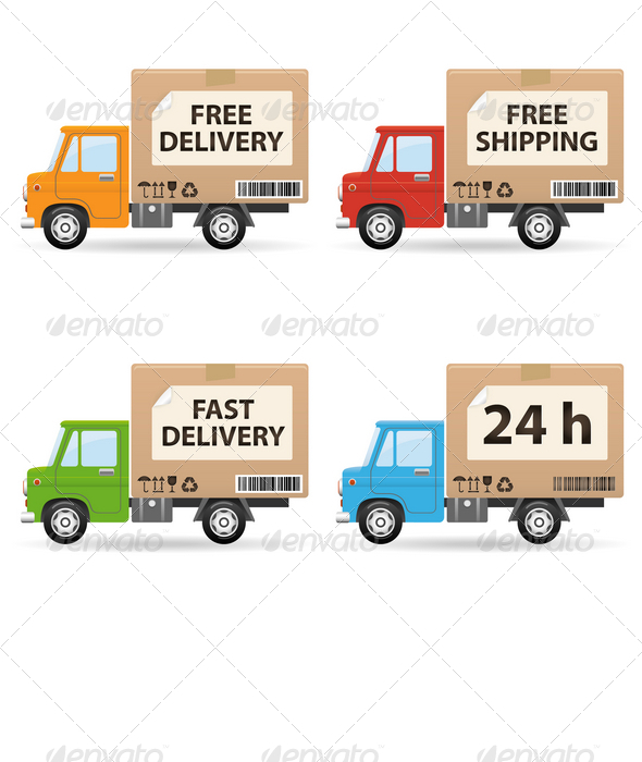 Delivery truc - Services Commercial / Shopping