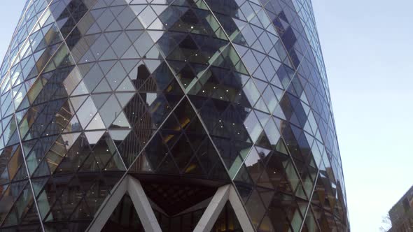 Сlose-up View of The Gherkin