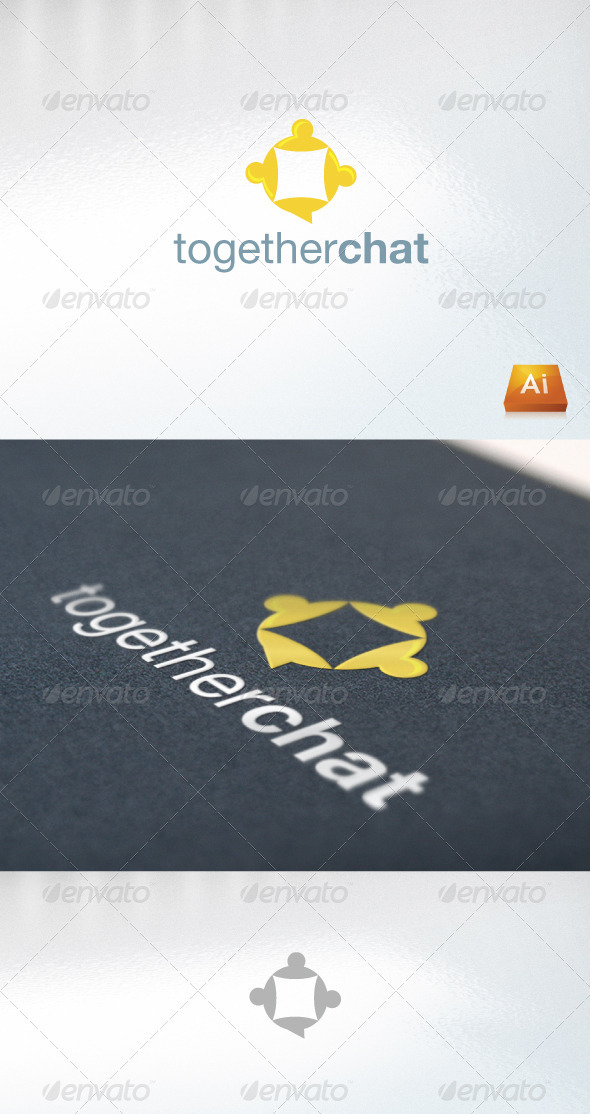 Togetherchat - Abstract Logo Templates
