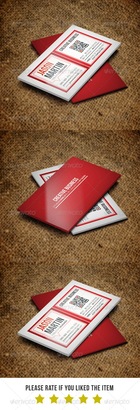Creative Business card BNA 0015 - Creative Business Cards
